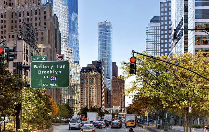 Stadtrundfahrt durch New York, USA