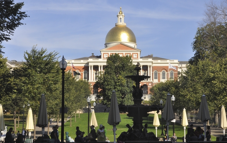 State Capitol und Regierungssitz 'State House' in Boston, USA