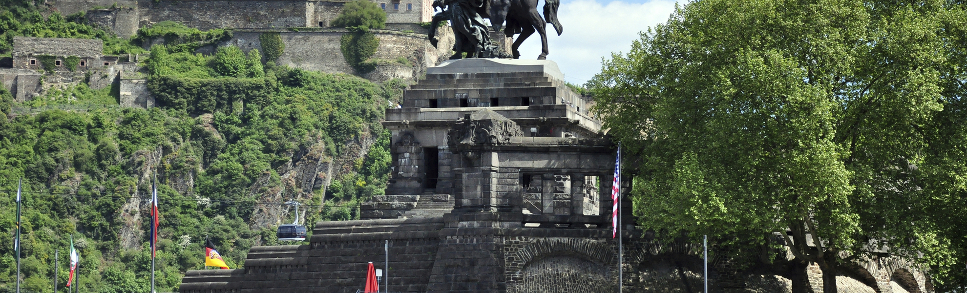 Deutsches Eck in Koblenz
