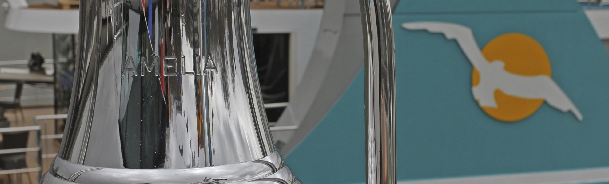 Schiffsglocke der MS Amelia