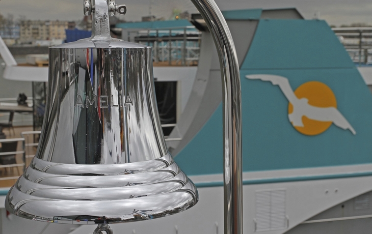 Schiffsglocke der MS Amelia