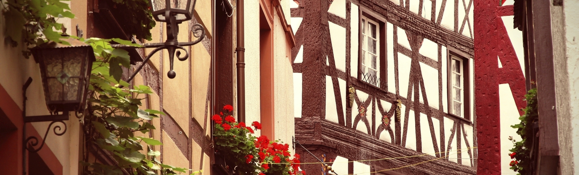 Fachwerkhäuser in Bernkastel-Kues, Deutschland