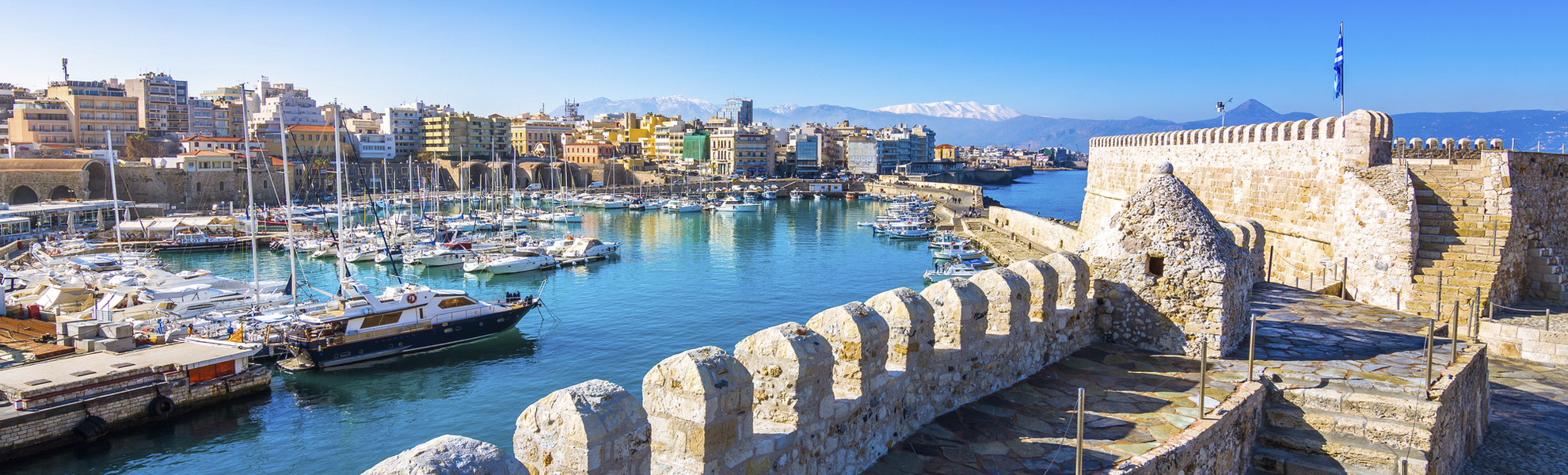 Hafen von Heraklion, Kreta, Griechenland