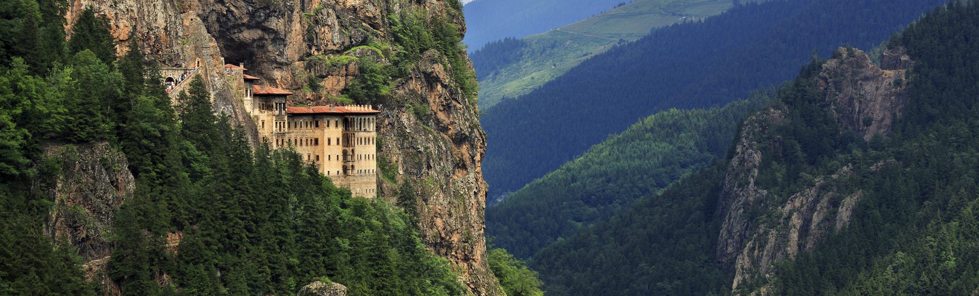 Ehemaliges griechisch-orthodoxe 'Sumela-Kloster' in Macka, Türkei