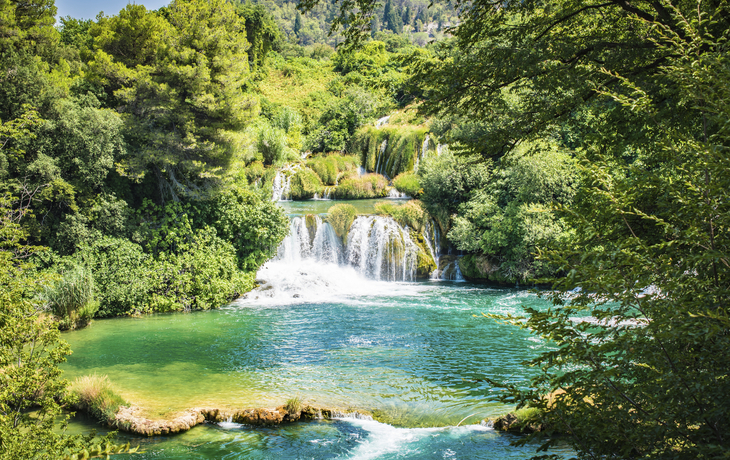 Krka Nationalpark in Zadar, Kroatien