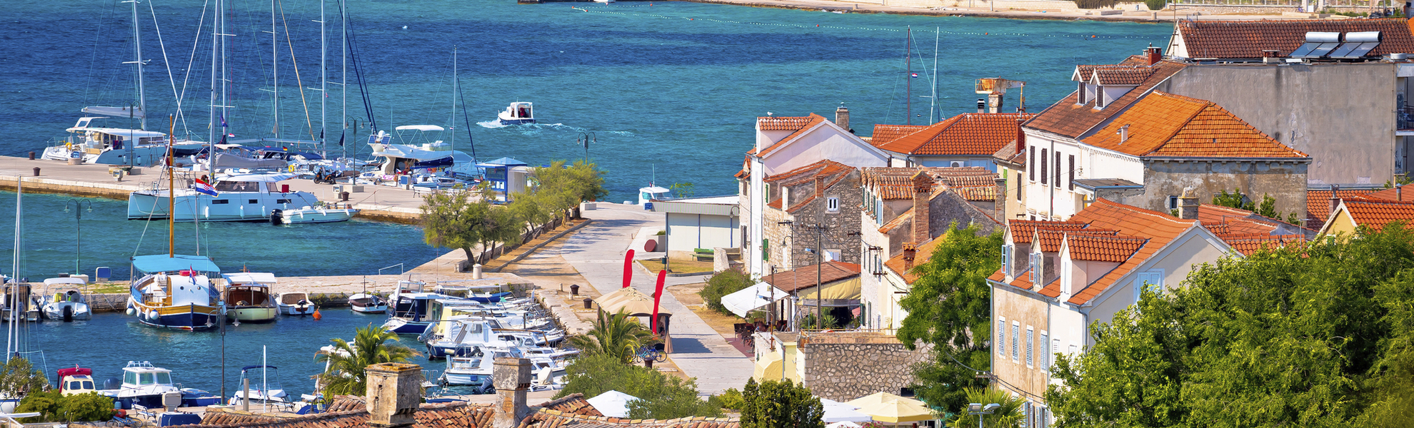 Fosa Hafen von Zadar, Kroatien