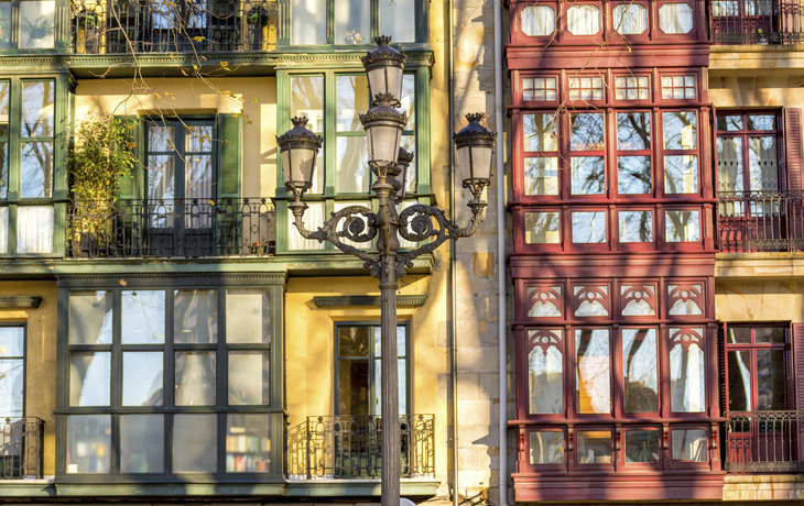 Stadtbild von Bilbao, Spanien