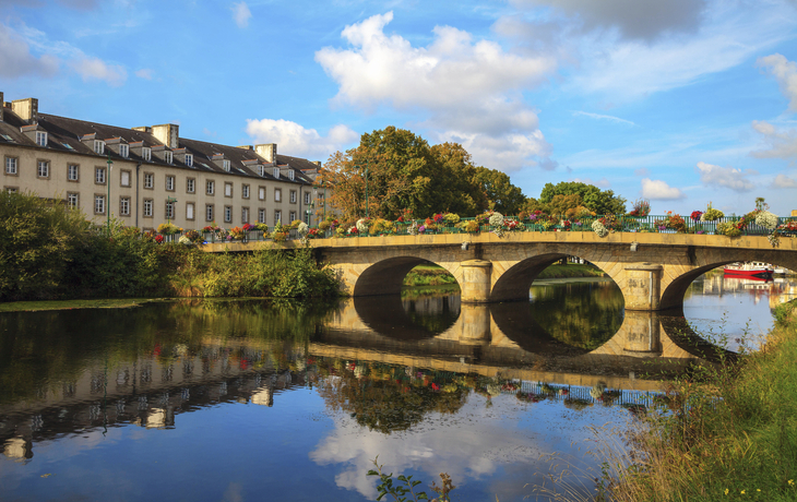 Kanalbruecke Brest, Frankreich