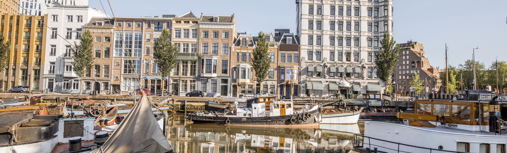 Der Hafen von Rotterdam, Niederlande