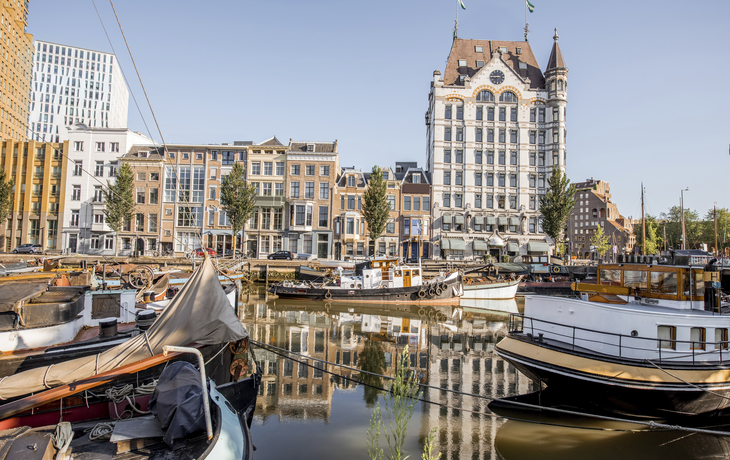Der Hafen von Rotterdam, Niederlande