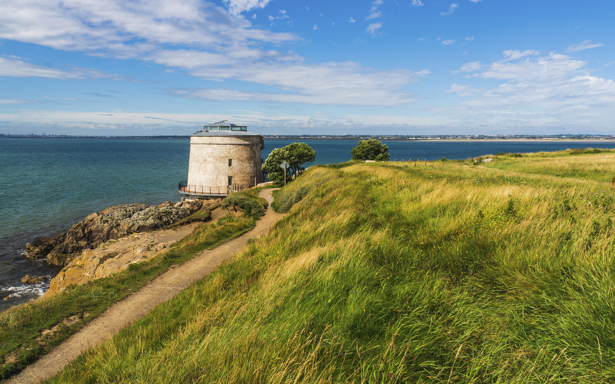 Martello Tower in Dublin, Irland