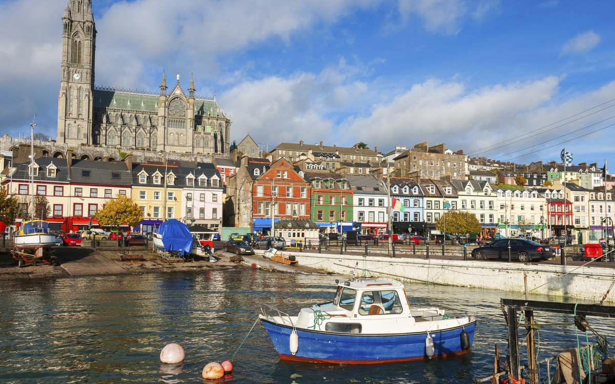 Hafen von Cork, Irland
