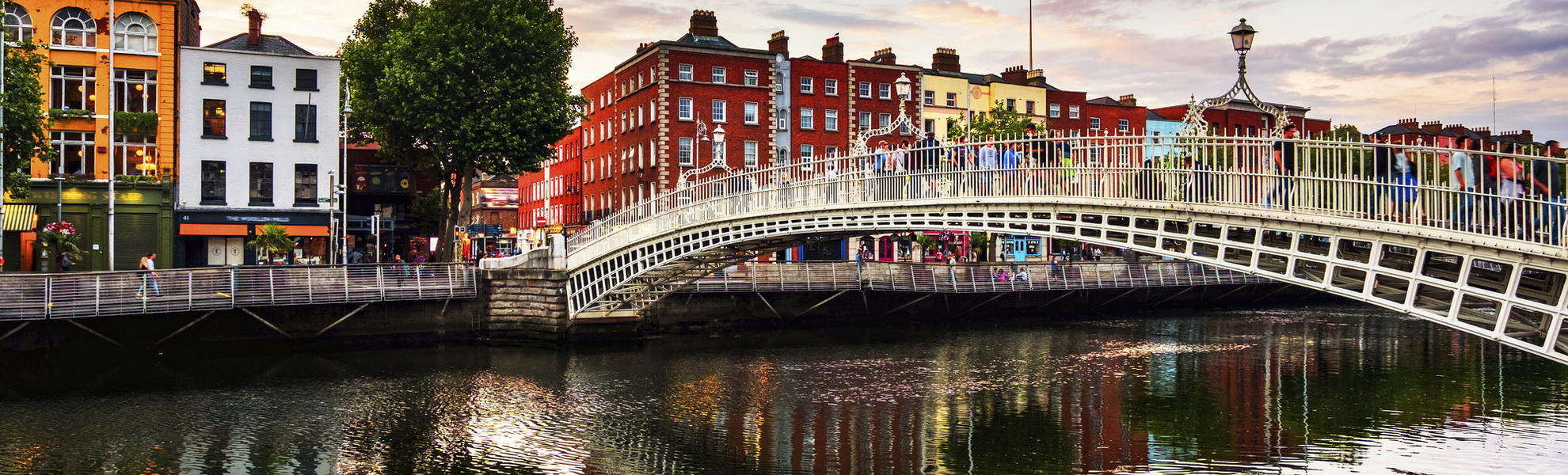 Ha Penny Brücke in Dublin, Irland