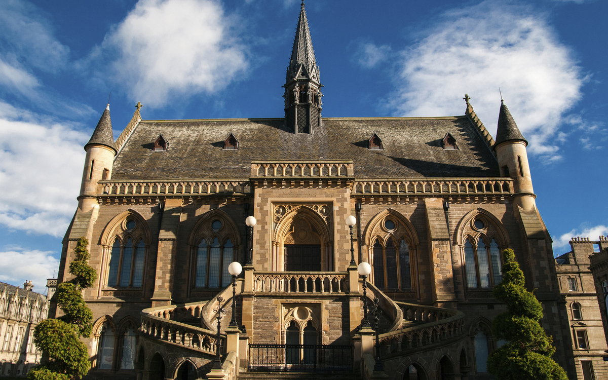 McManus Galleries Museum in Dundee, Schottland