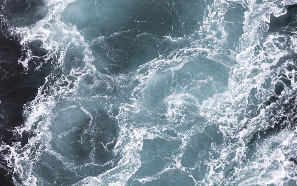 Saltstraumen in Norwegen