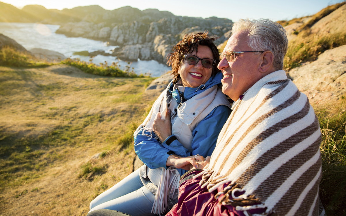 Touristen in Norwegen