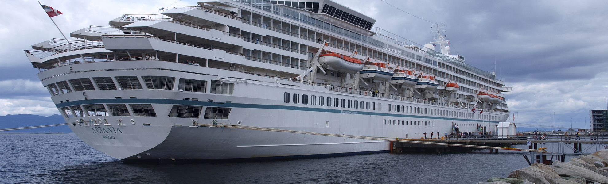 MS Artania in Trondheim