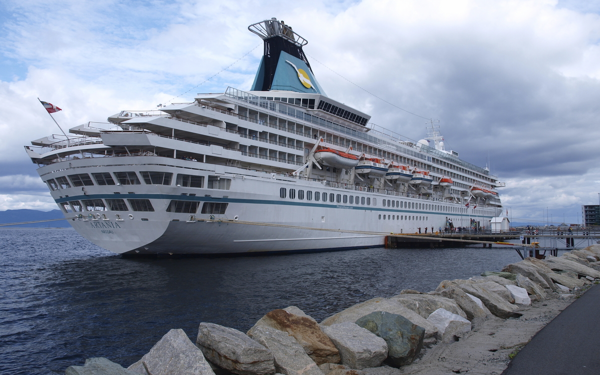 MS Artania in Trondheim