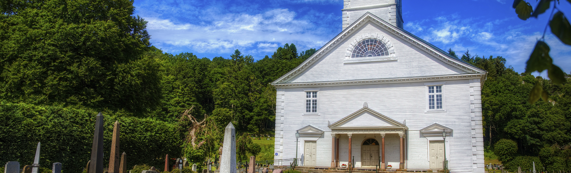 Kirche in Mandal, Norwegen