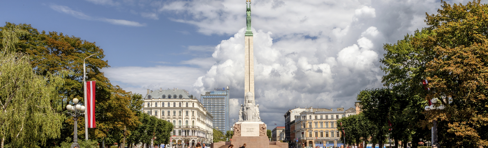 Freiheitsdenkmal in Riga, Lettland