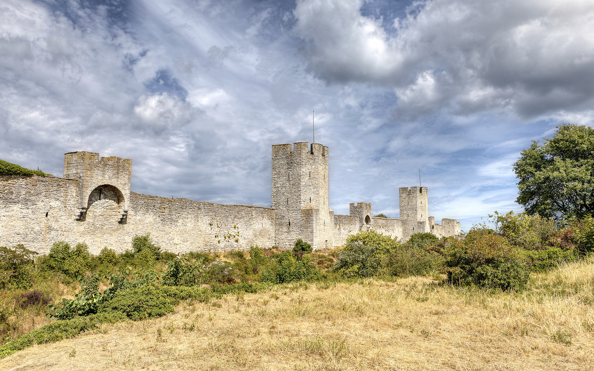 Stadtmauer von Visby, Schweden