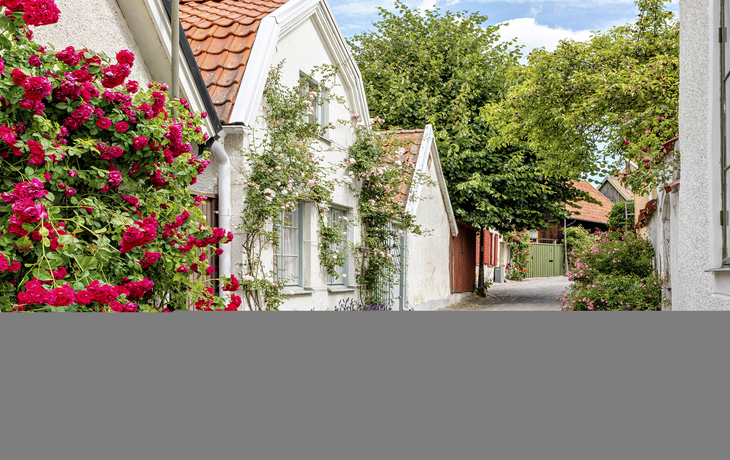 Rundgang in Visby, Schweden