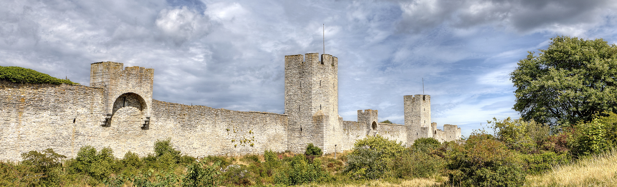 Stadtmauer von Visby, Schweden
