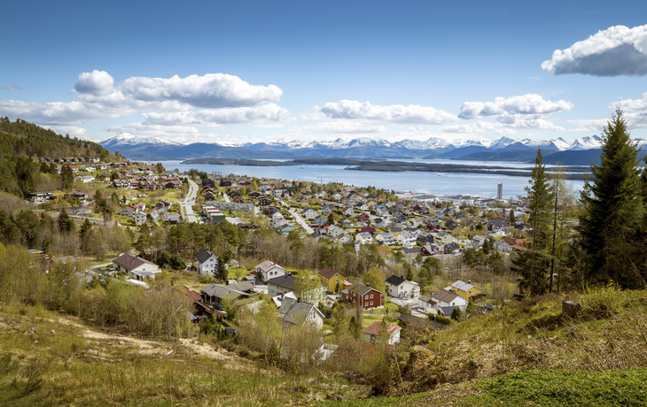 Panorama von Molde, Norwegen
