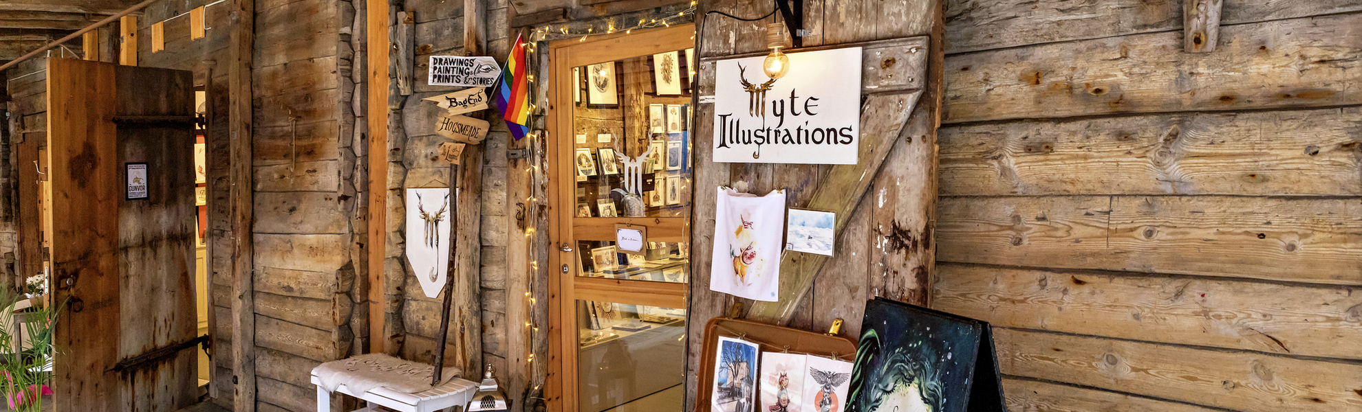 Geschäft in Bergen, Norwegen