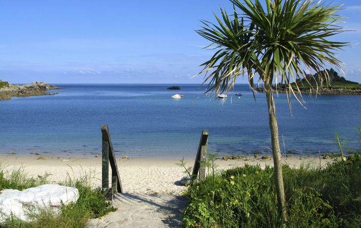 Bucht vor St. Mary's, Scilly Inseln, England
