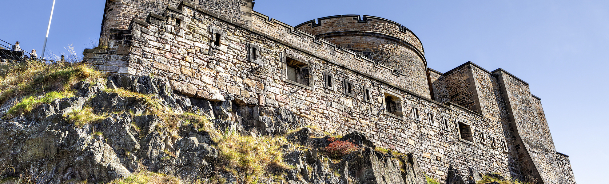 Edinburgh Schloss in Edinburgh, Schottland