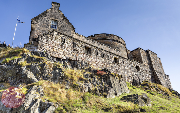 Edinburgh Schloss in Edinburgh, Schottland