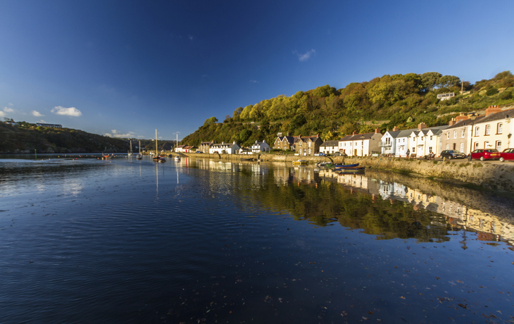 Küste von Fishguard, Wales