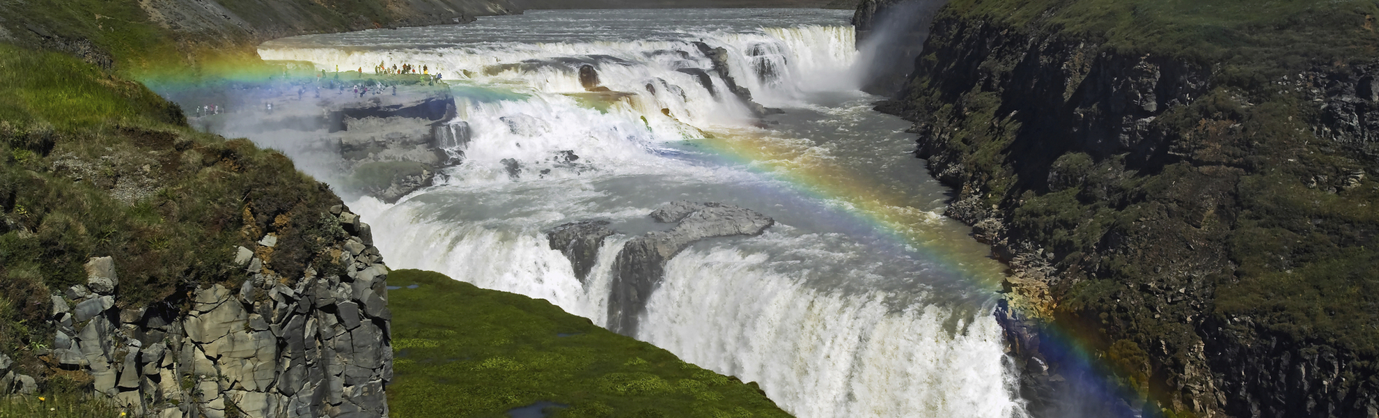 Gullfoss Wasserfall, Island