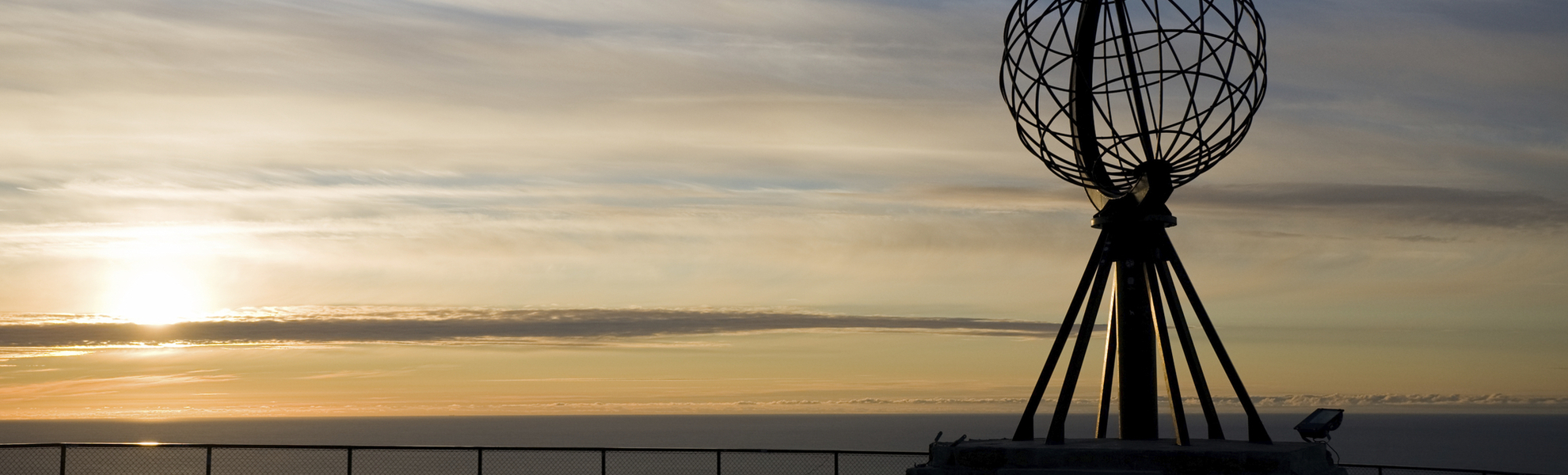 Sonnenaufgang am Nordkap, Norwegen