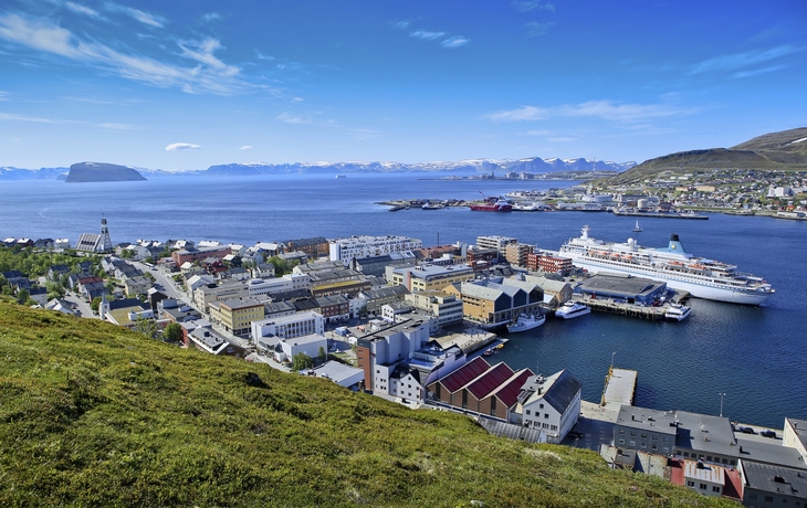 Hafen von Hammerfest, Norwegen