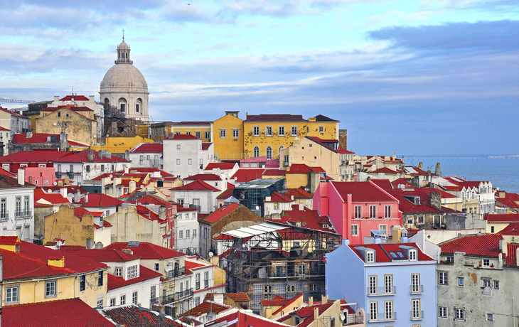 Die Altstadt Lissabons, Portugal