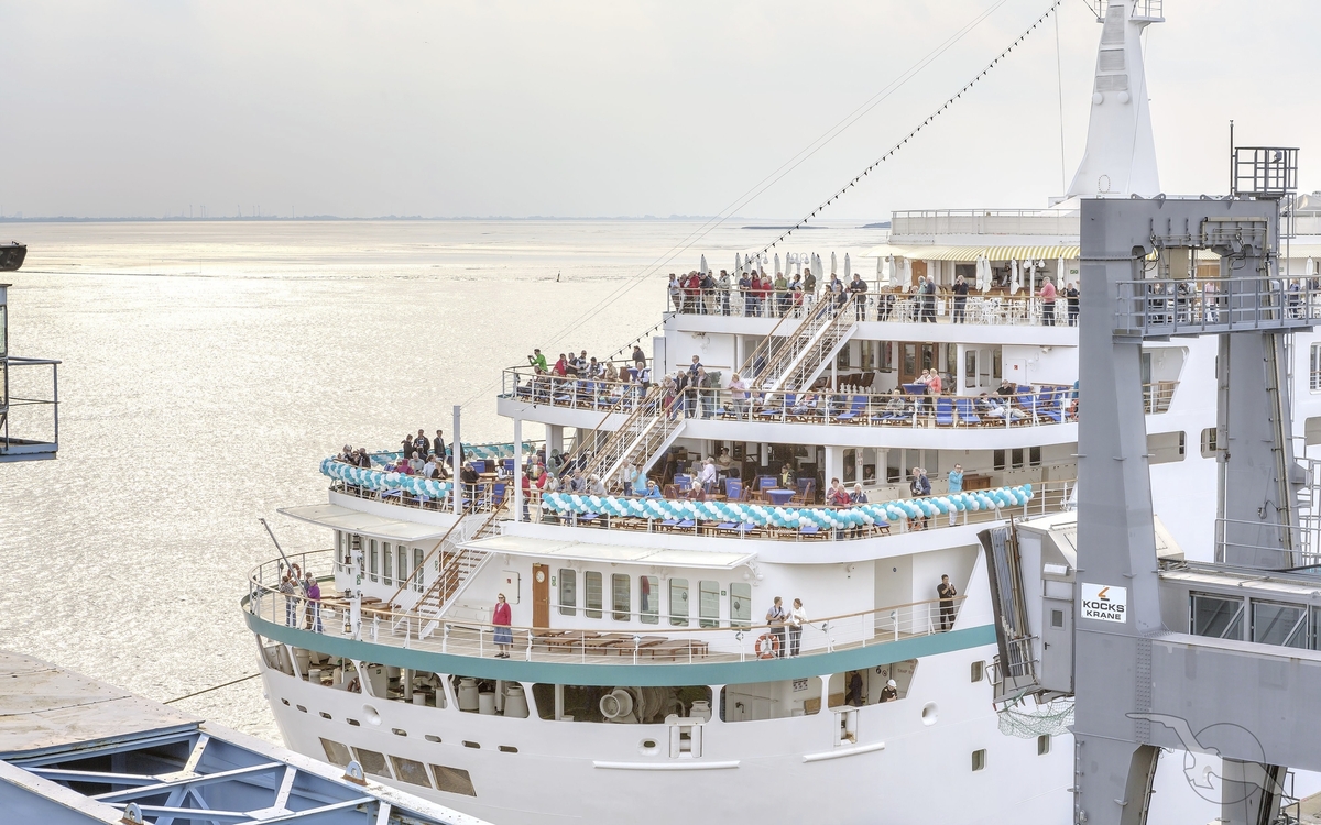 Heck der MS Deutschland