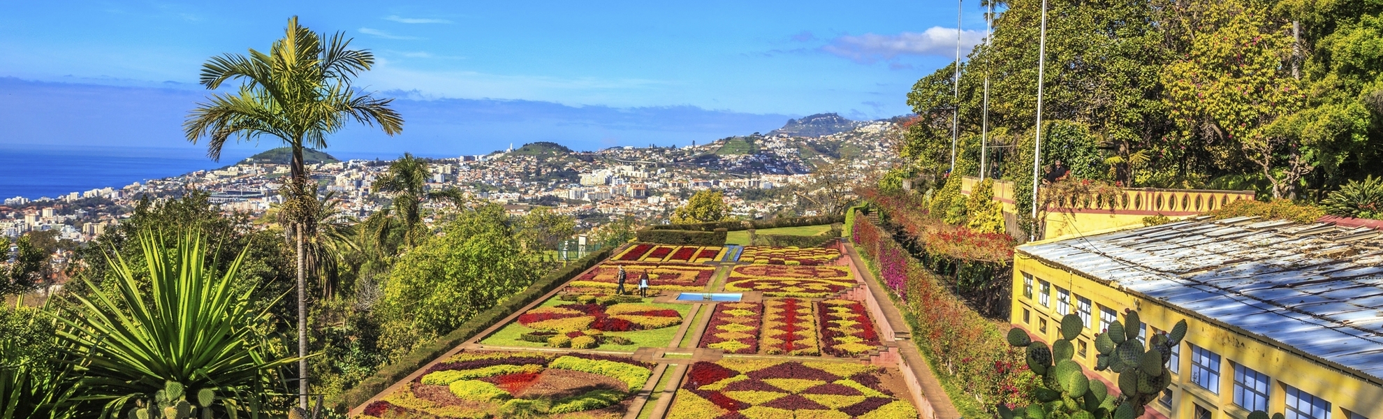 Botanischer Garten in Funchal. Portugal