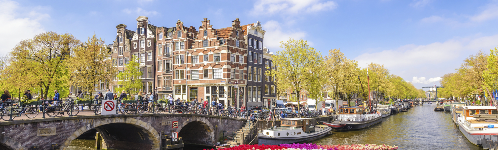 Blumen in Amsterdam, Niederlande