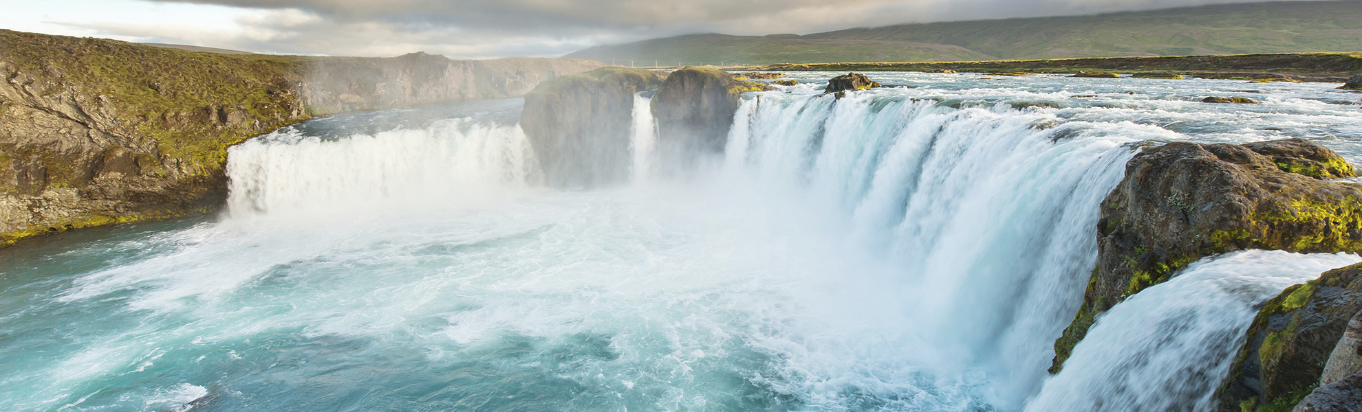 Godafoss Wasserfall, Island