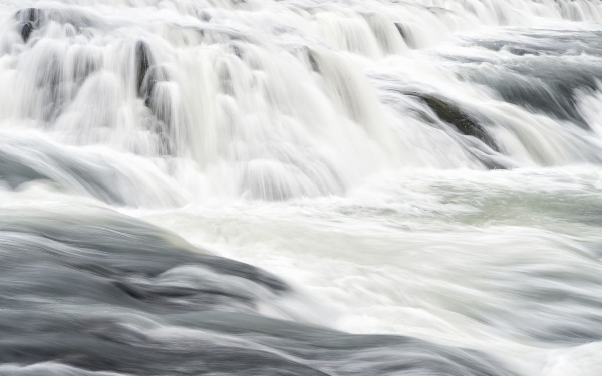 Gullfoss Wasser in Reyklijavik, Island