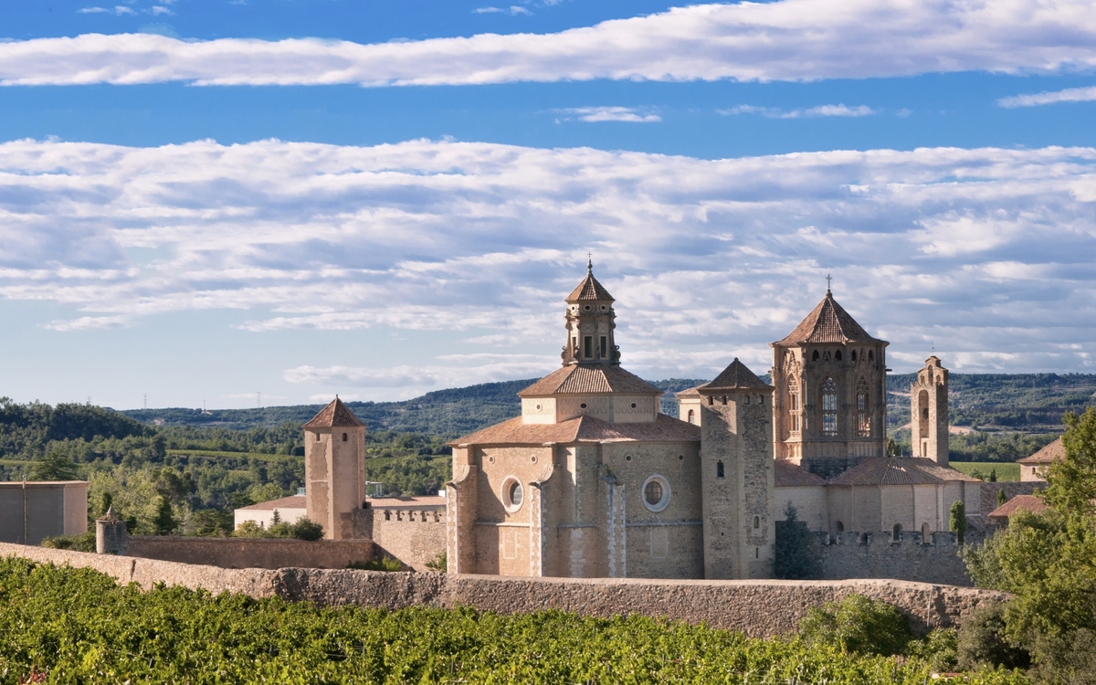Monestir de Santa Maria de Poblet in der Provinz Tarragona, Spanien