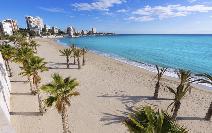 Playa de San Juan von Alicante, Spanien