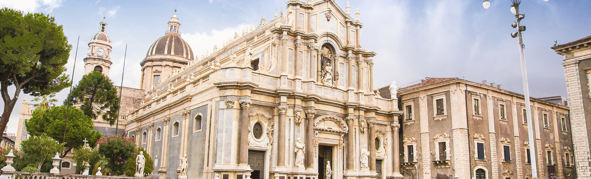 Kathedrale in Catania, Italien