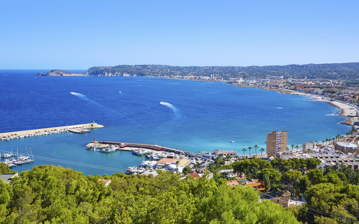 Küste von Alicante, Spanien