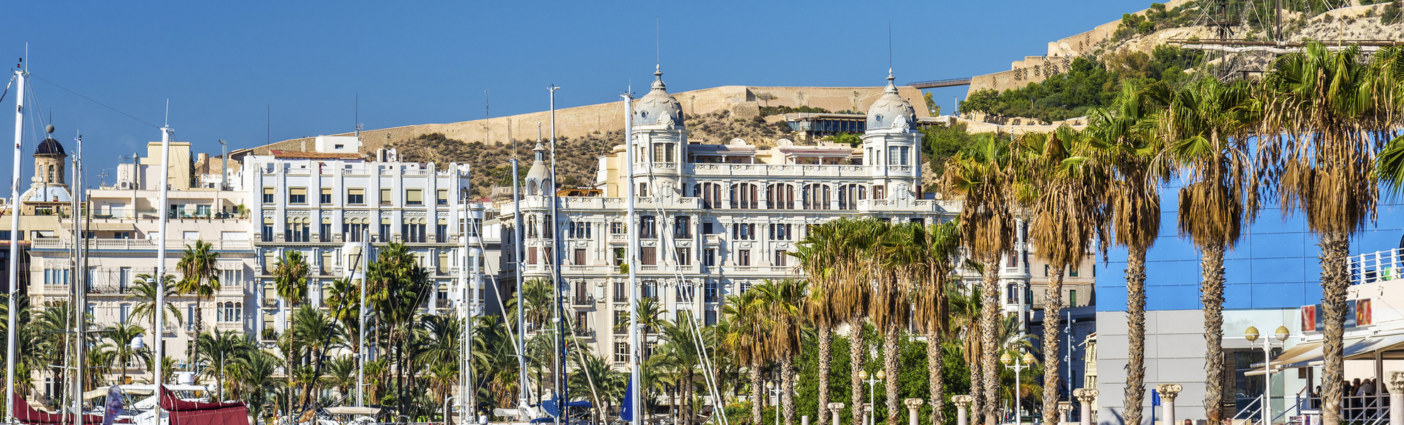 Yachthafen in Alicante, Spanien