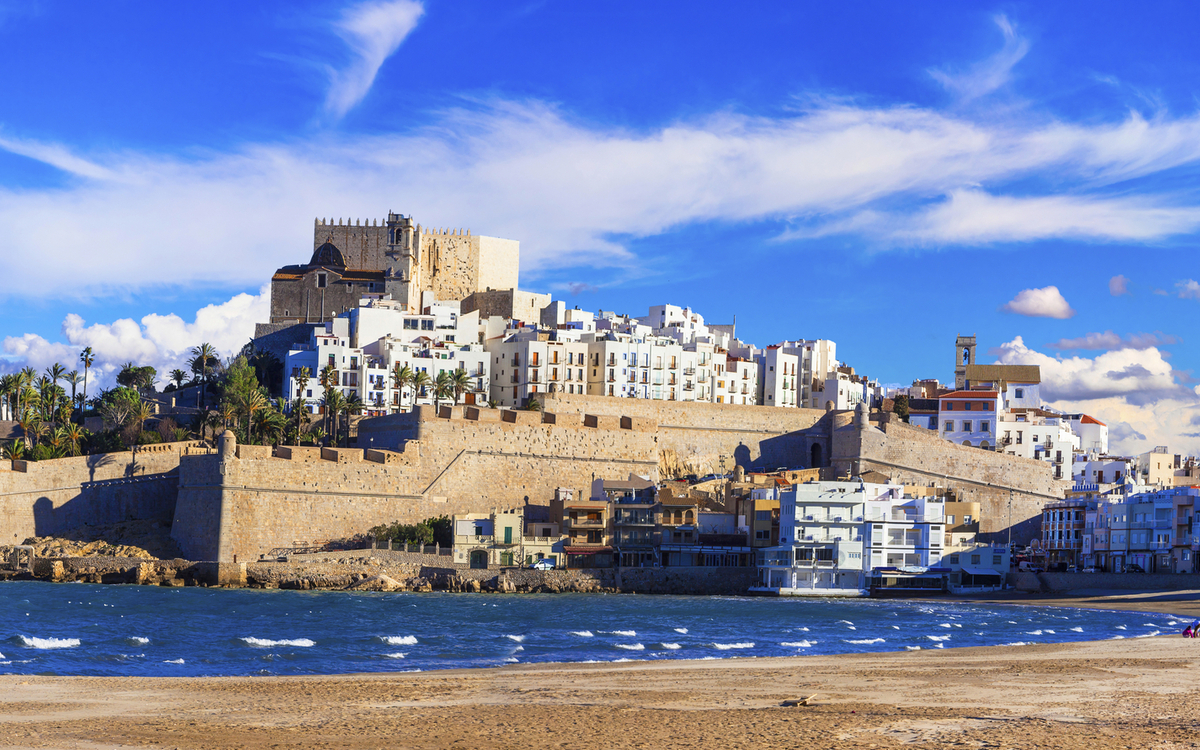 Burg von Peniscola, Spanien