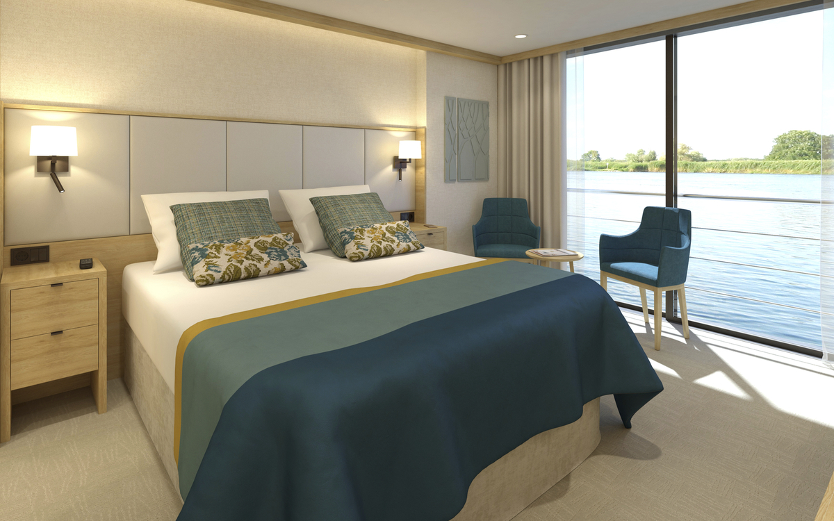 Kabine der Kategorie D und E, MS Adora