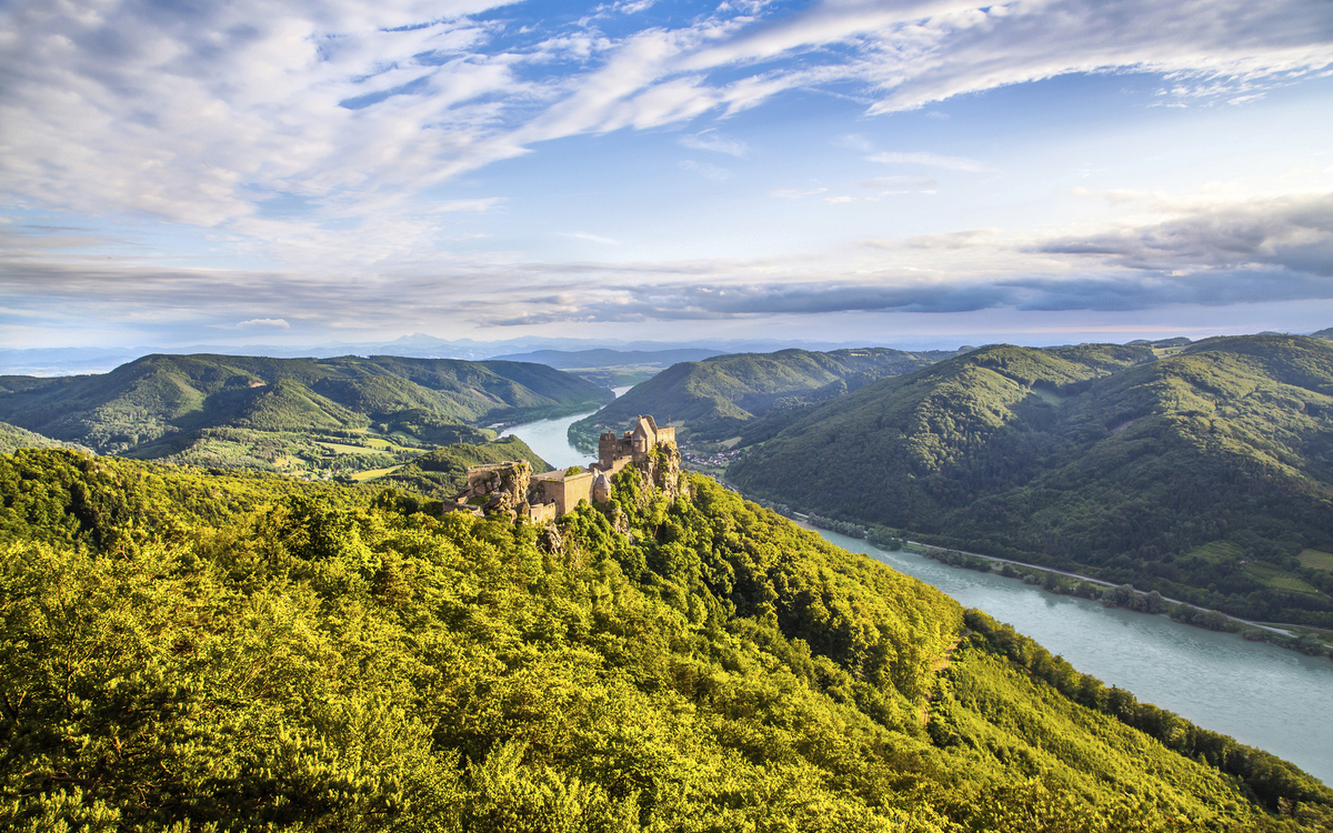 Burgruine Aggstein an der Donau, Österreich